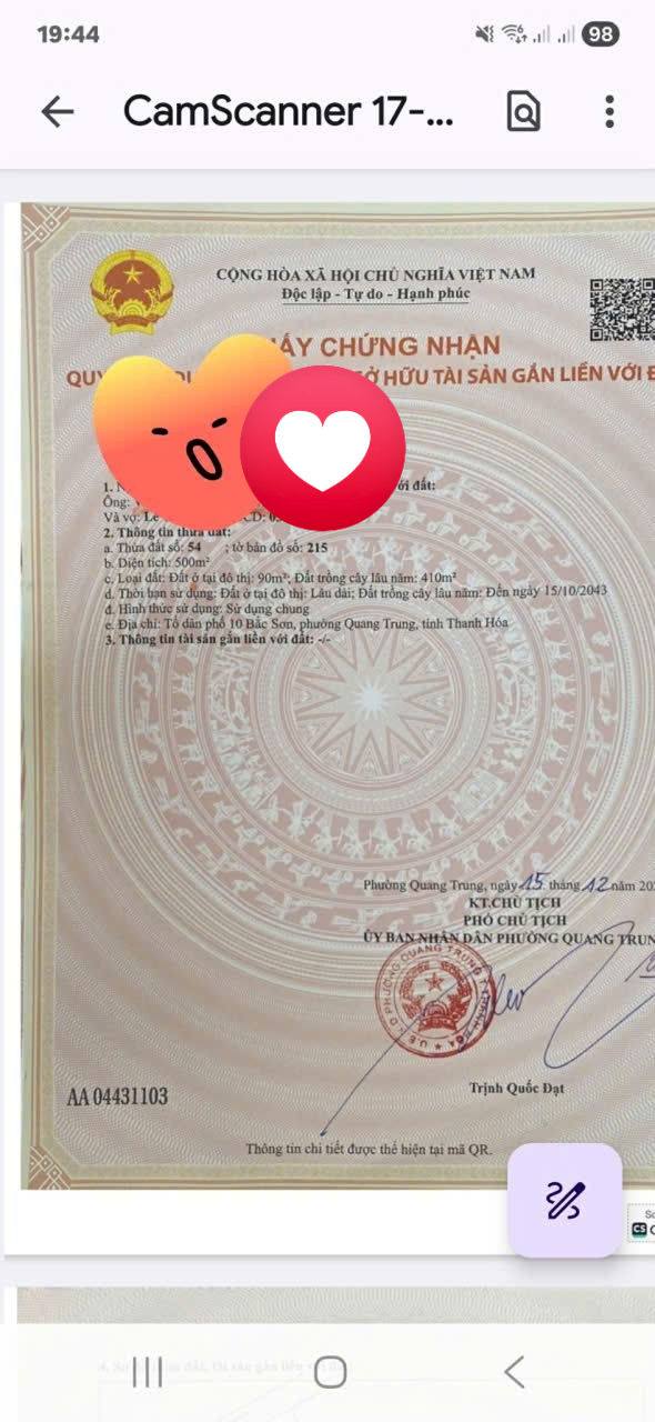 Đất nền 500m² tại khu 10, Bắc Sơn - Giá chỉ 1 tỷ, tiềm năng phát triển lớn!