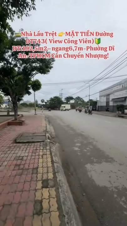 Bán gấp FrontHouse tại Dĩ An 192m² giá 8.28 tỷ - Đầu tư sinh lời!