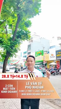 Nhà mặt tiền Lê Văn Sỹ, Quận 3, 97m² giá 28 tỷ - Cơ hội đầu tư tuyệt vời!