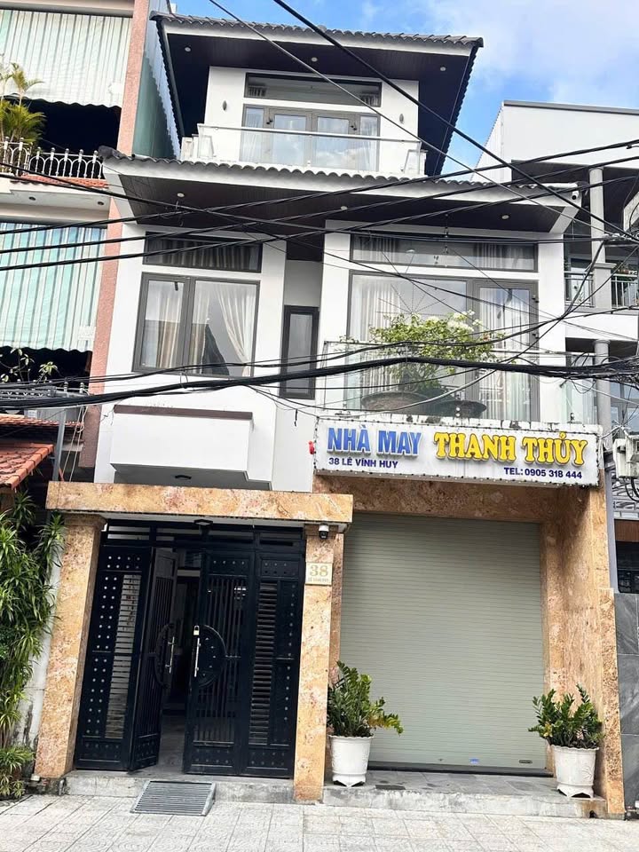 Nhà mặt tiền Lê Vĩnh Huy, Hòa Cường Bắc, 123m², giá 13.5 tỷ - Kinh doanh tuyệt vời!