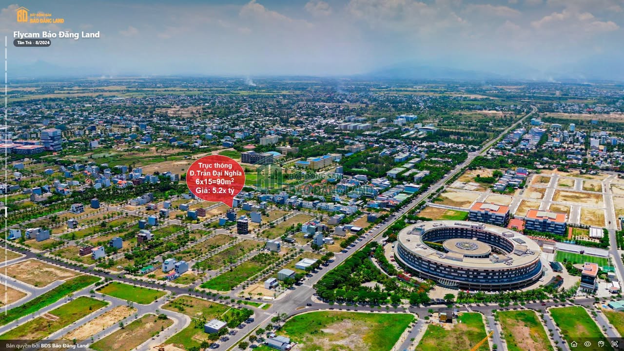 Đất nền F-Complex Đà Nẵng 90m² giá 5.2 tỷ - Sổ hồng lâu dài!