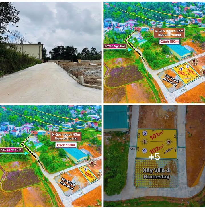 Đất nền 100m² tại Phường Thủy Xuân, Huế - Giá chỉ 1.6 tỷ, vị trí lý tưởng cho homestay!