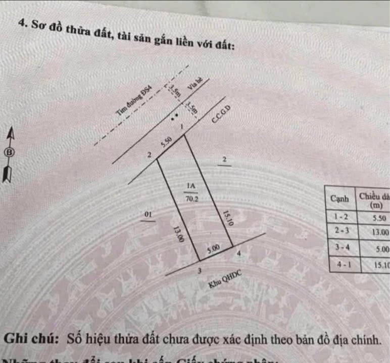 Đất Cầu 2 - Đống Đa, Quy Nhơn 70m² giá 3.65 tỷ - Sổ đỏ chính chủ, sang tên nhanh!