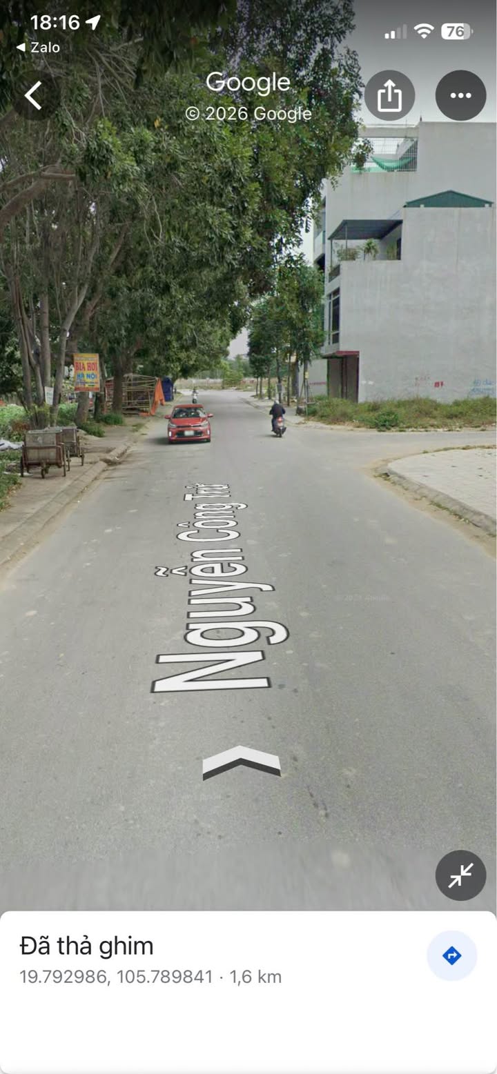 Lô đất mặt tiền Lê Phụ, Thanh Hóa 85m² giá 6.5 tỷ - Kinh doanh sầm uất!