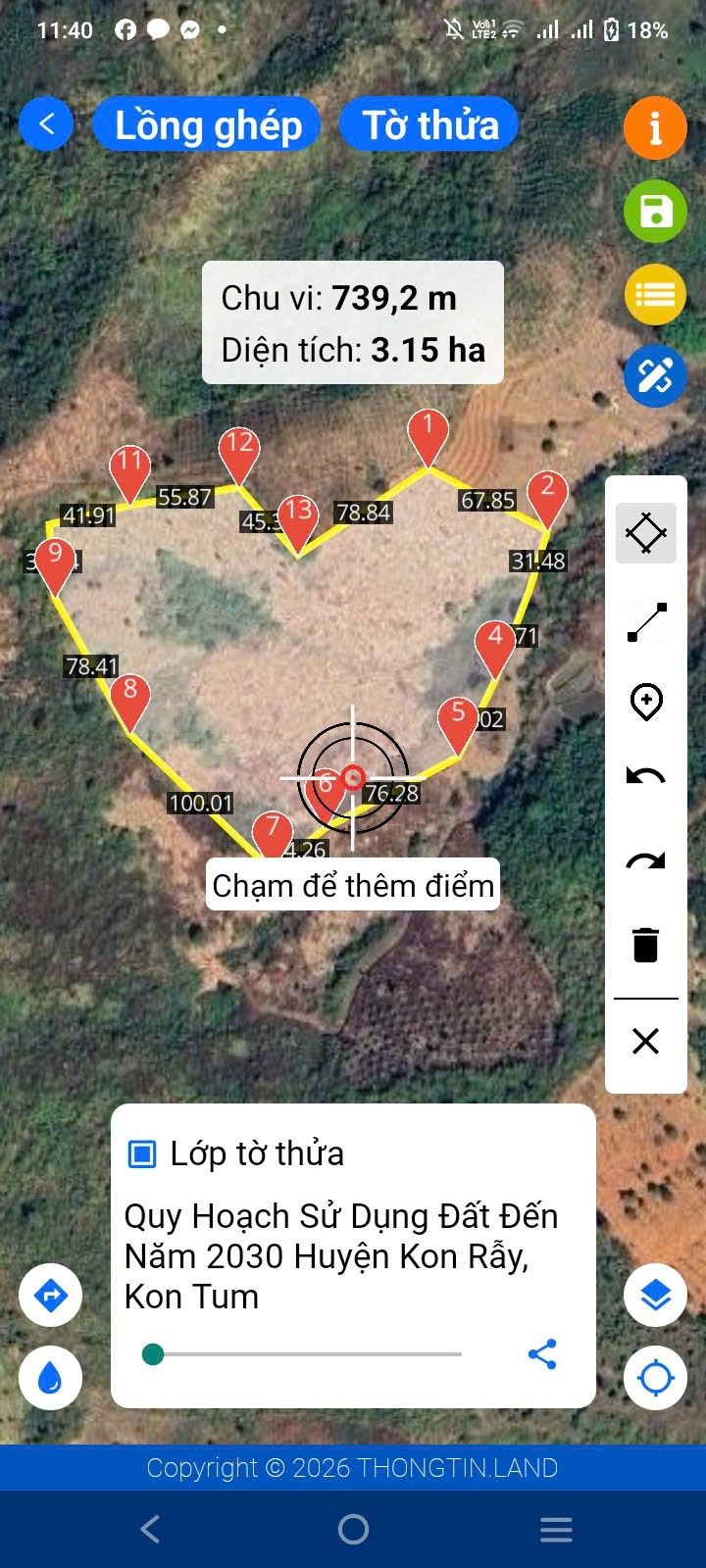 Đất nông nghiệp 30000m² tại Đắk Rve, Kon Rẫy, Kon Tum - Giá chỉ 700 triệu!