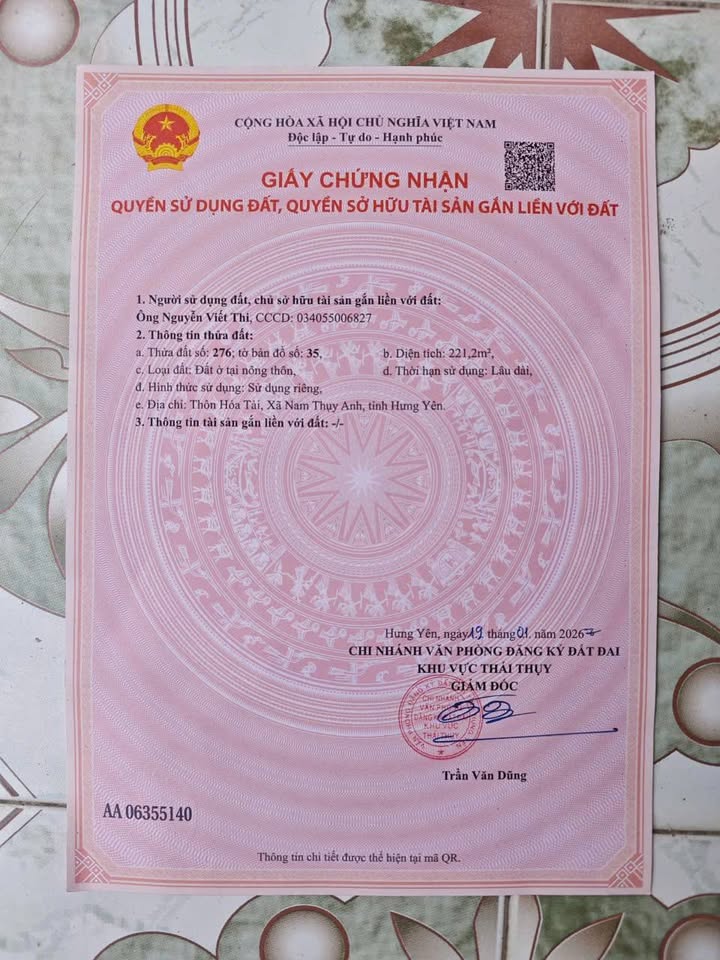 Đất nền Thụy Duyên 77m² giá thỏa thuận - Vị trí kinh doanh sầm uất