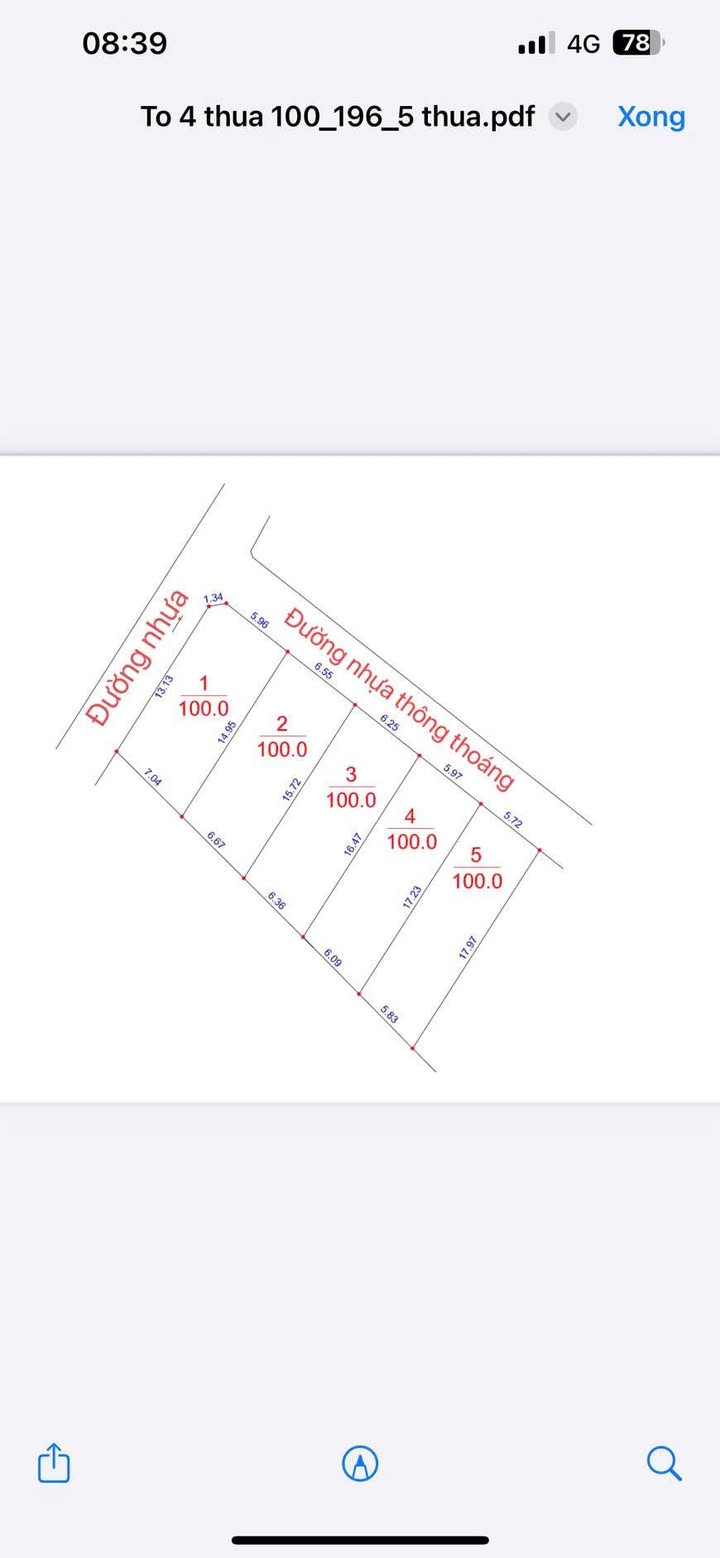 Đất thổ cư tại Hòa Lạc, Thạch Thất 100m² giá 2 tỷ - Đường nhựa thông thoáng!
