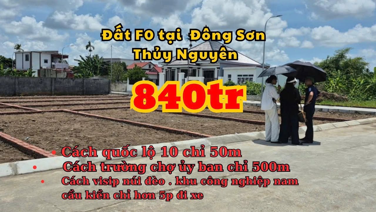 Đất nền Phường Lưu Kiếm, Hải Phòng 54m² giá 800 triệu - Tiềm năng đầu tư lớn!