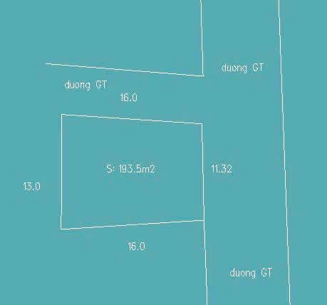 Đất nền Phường Nông Trang 193m² giá 7.72 tỷ - Lô góc đẹp nhất khu 1B