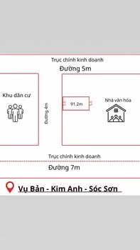 Đất nền Vụ Bản, Xã Kim Anh, 92m² giá 1 tỷ - Cơ hội đầu tư tuyệt vời!