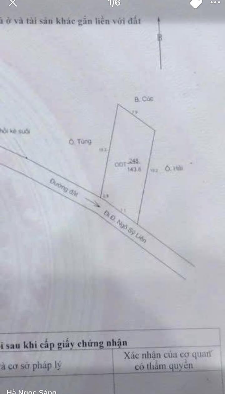 Đất thổ cư 143.8m² tại Phường Đồng Tâm, Yên Bái - Giá chỉ 2 tỷ!