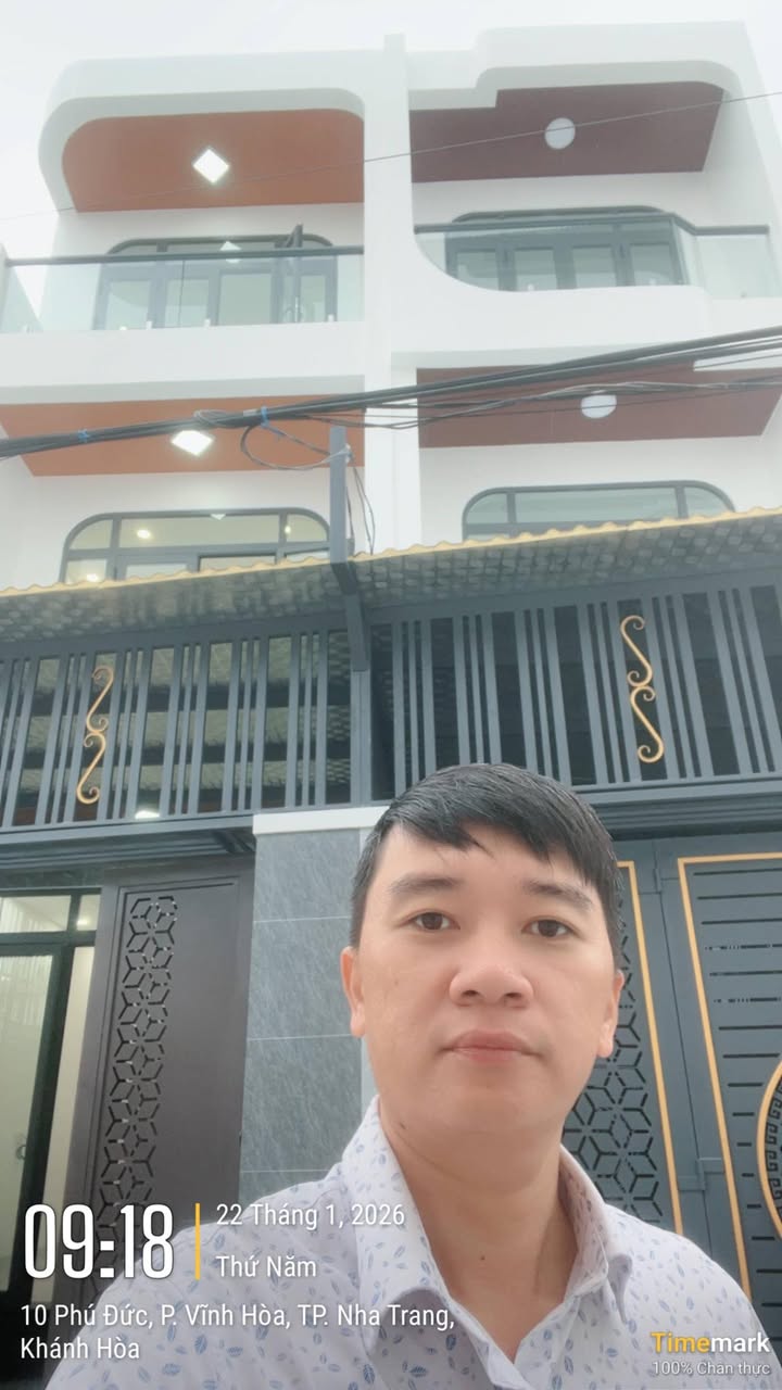 Nhà 3 Tầng Phú Đức Nha Trang 63m² giá 6.9 tỷ - Ra biển chỉ 3 phút!