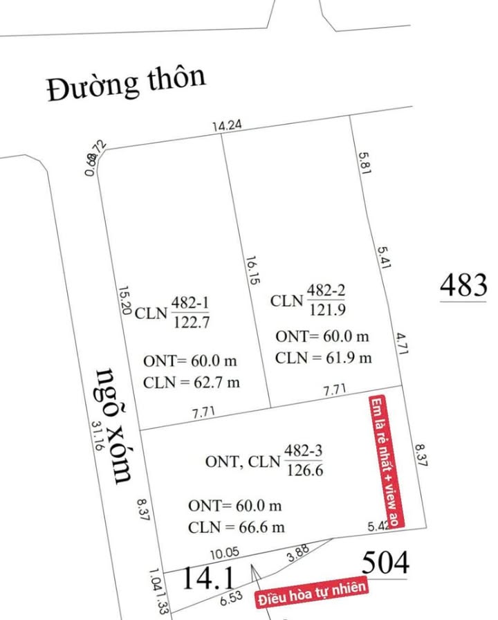 Đất nền tại xã Thần Khê, Hưng Yên 122m² - Đầu tư sinh lời ngay!