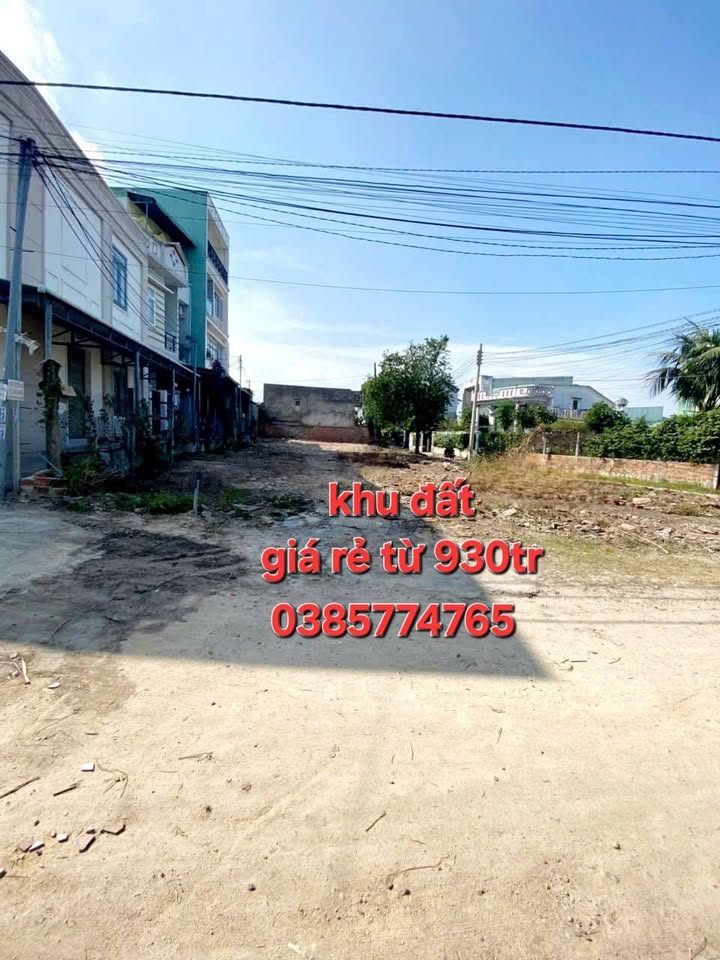 Đất nền Phường Nhơn Phú, Quy Nhơn 50m² - Giá chỉ từ 930 triệu!