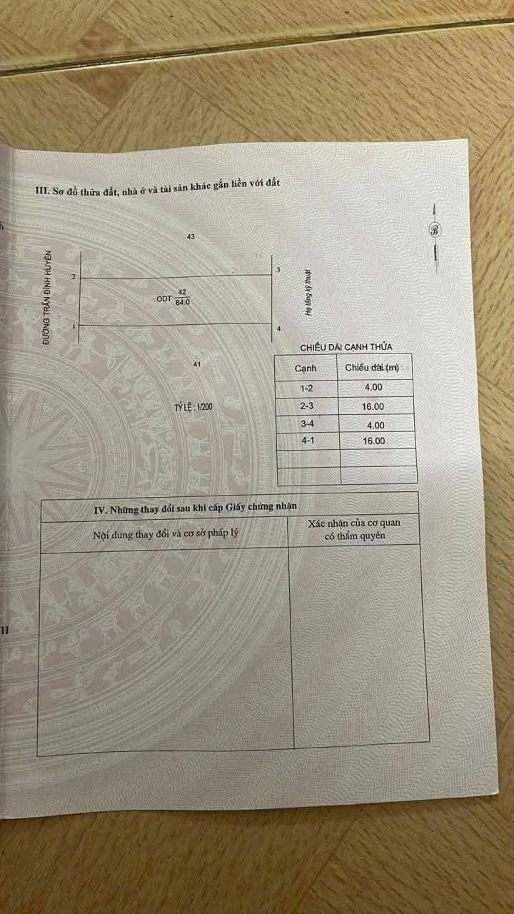 Đất mặt đường Trần Đình Huyên, Nam Định 64m² chỉ 3.3 tỷ - Cơ hội đầu tư tuyệt vời!