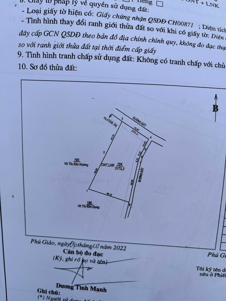 Đất xưởng 3200m² tại Xã Tam Lập, Huyện Phú Giáo, giá 3 tỷ - Đầu tư lý tưởng!