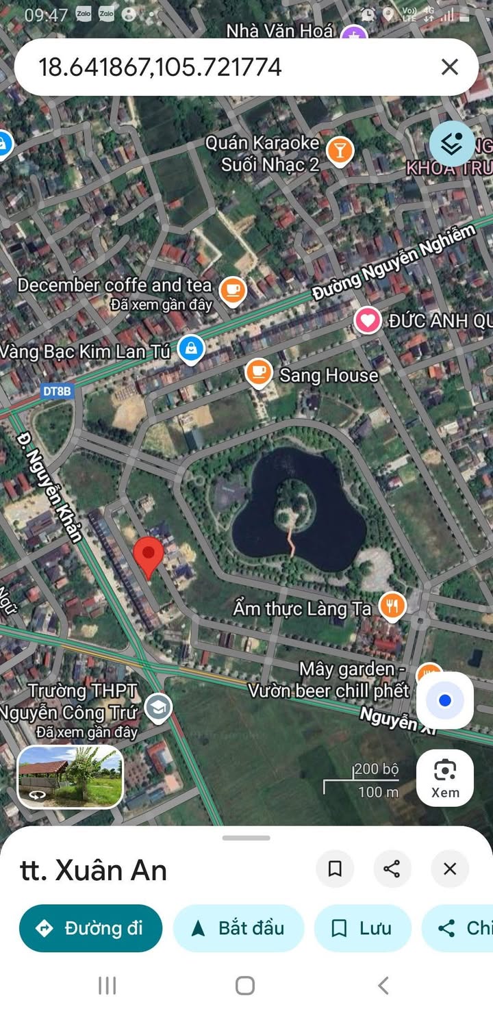 Đất mặt đường Nguyễn Nghiễm, Nghi Xuân, 300m² giá 12 tỷ - Cơ hội đầu tư tuyệt vời!