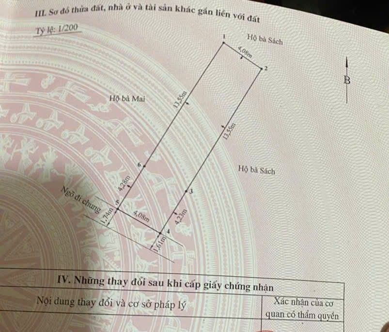 Đất nền ngõ Trần Nguyên Hãn 72.6m² giá 3.05 tỷ - Sổ đỏ chính chủ!