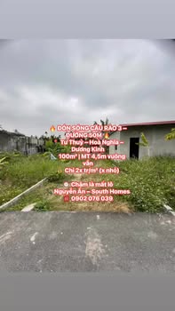 Đất nền South Homes Hải Phòng 100m² giá chỉ từ 2 triệu/m² - Đón sóng hạ tầng cầu Rào 3!