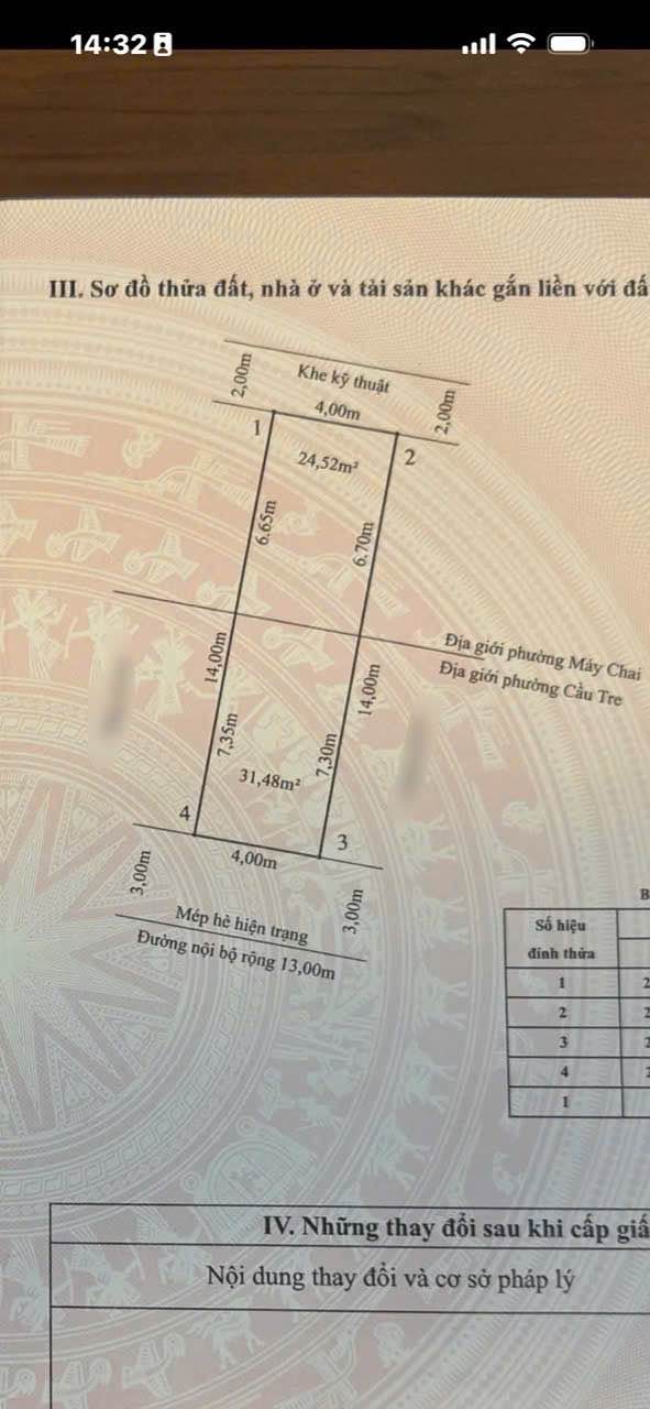 Đất kho 3 Lạc Viên, Hải Phòng 56m² - Hướng Nam, Đường Rộng 13m