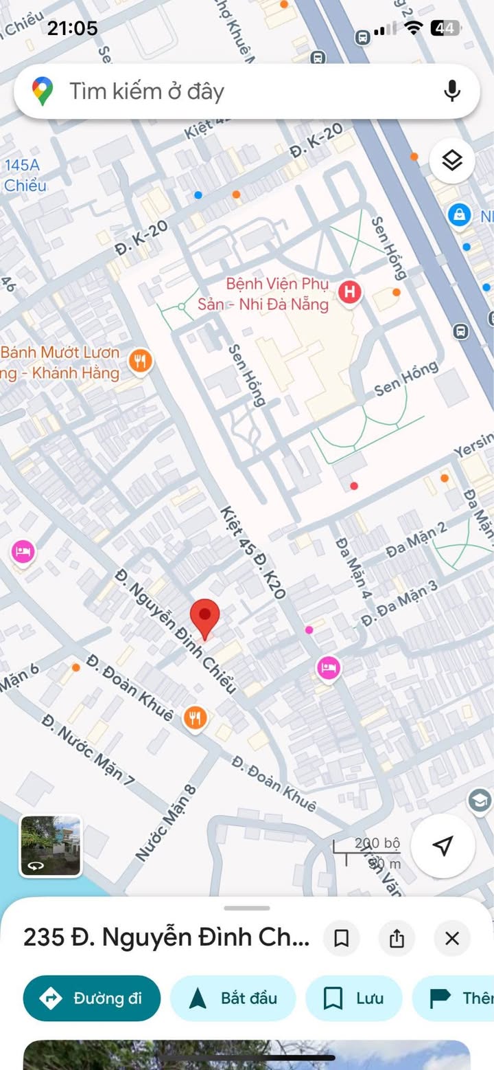 Đất nguyên cặp Nguyễn Đình Chiểu, Đà Nẵng 194,2m² giá 15.5 tỷ - Cơ hội đầu tư tuyệt vời!