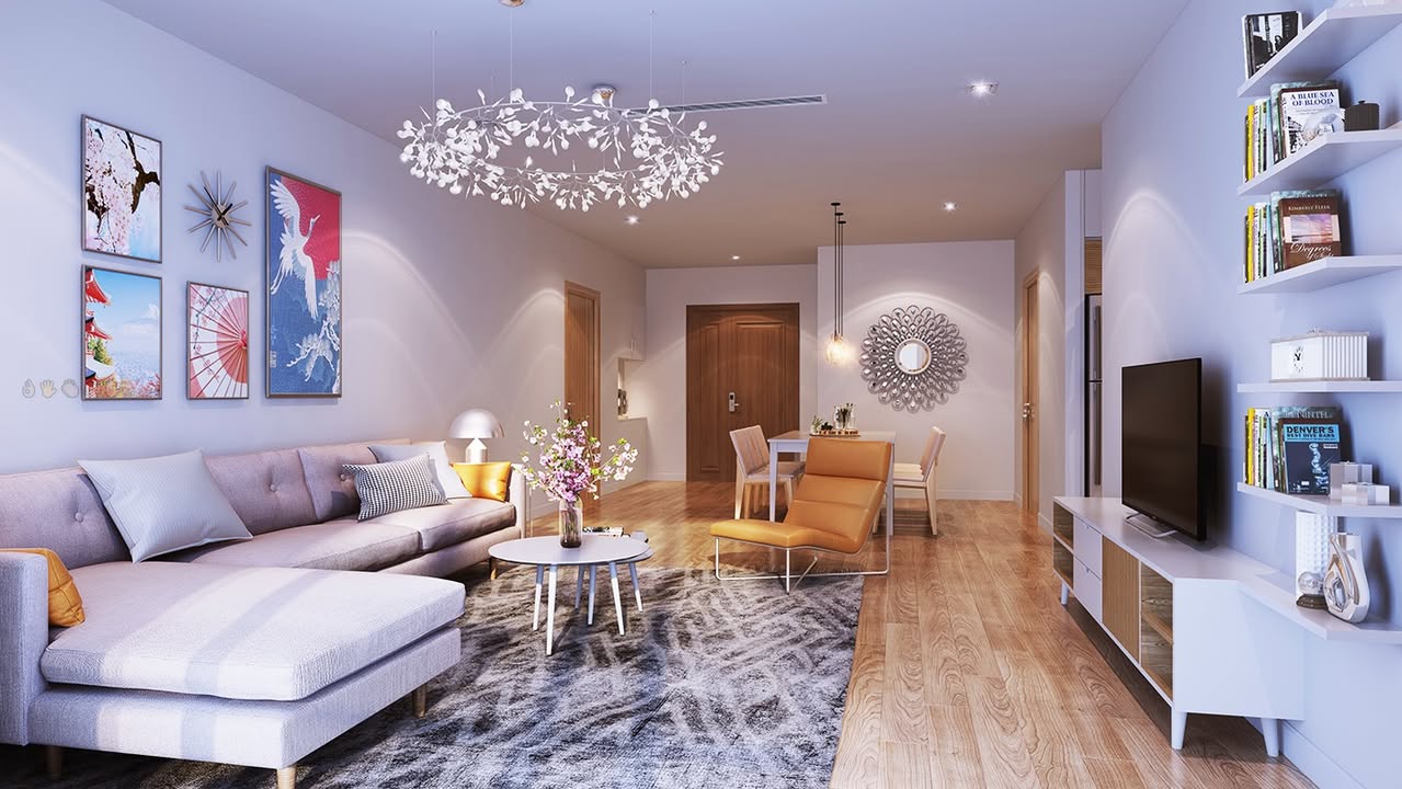 Căn hộ 4F Vũ Phạm Hàm, Yên Hòa, Cầu Giấy 55m² giá nhỉnh 5 tỷ - View công viên tuyệt đẹp!