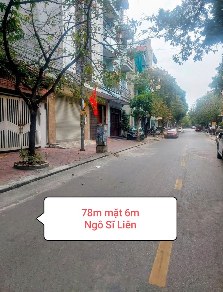 Đất mặt đường Ngô Sỹ Liên, Đô Thị Hòa Vượng, 78m² giá 6 tỷ - Cơ hội đầu tư tuyệt vời!