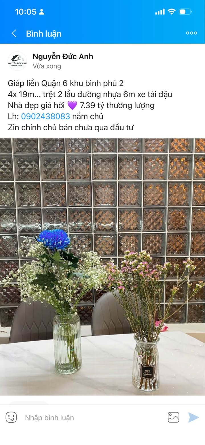 Nhà đẹp khu Bình Phú 2, Quận 6, diện tích 76m² giá chỉ 7.39 tỷ - Thương lượng ngay!