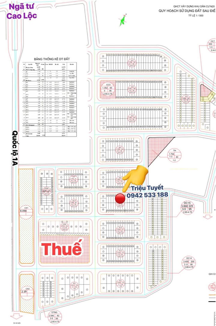 Đất nền khu N20 Cao Lộc 200m² giá 2 tỷ - Vị trí đắc địa, phong thủy tốt!