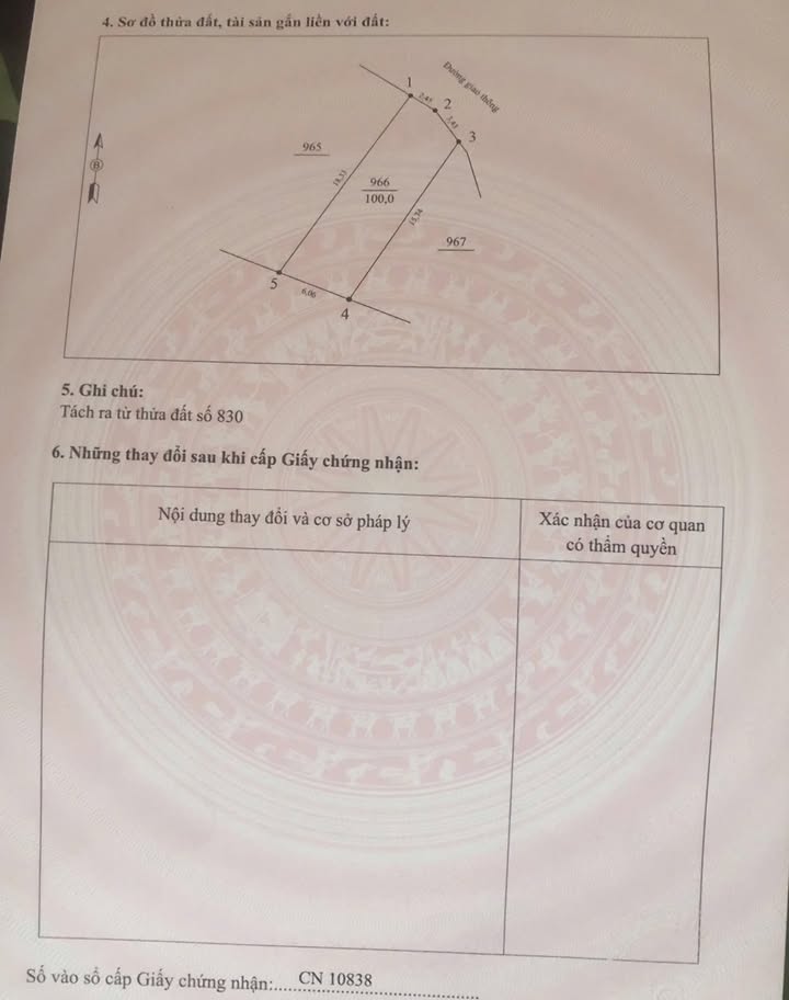 Đất thổ cư 100m² tại khu 5 Thanh Đình, giá chỉ 900 triệu - Cơ hội đầu tư tuyệt vời!