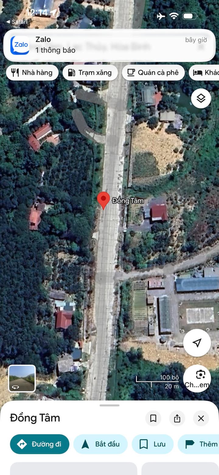 Đất nông nghiệp 12ha tại Đồng Tâm - Lạc Thủy, giá thỏa thuận - Đầu tư sinh lời!