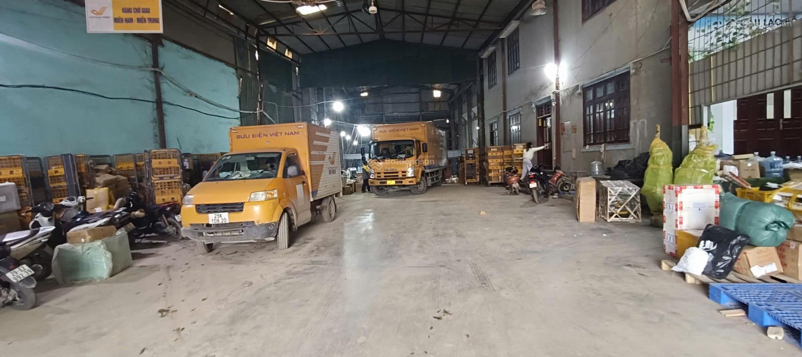 Cho thuê kho xưởng 1300m² mặt đường QL6 - Biên Giang, cầu Mai Lĩnh, Hà Đông - Xuất VAT, xe công dễ dàng