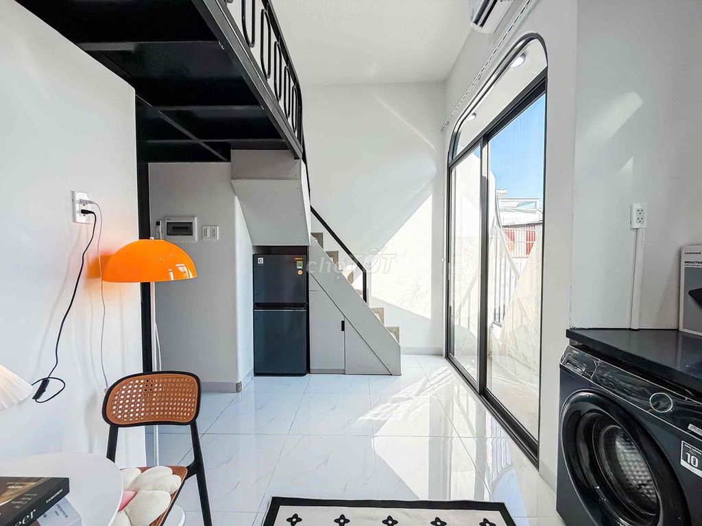 Căn hộ cho thuê mới xây tại Tân Quy Q7 25m² giá 6 triệu - Full nội thất tiện nghi