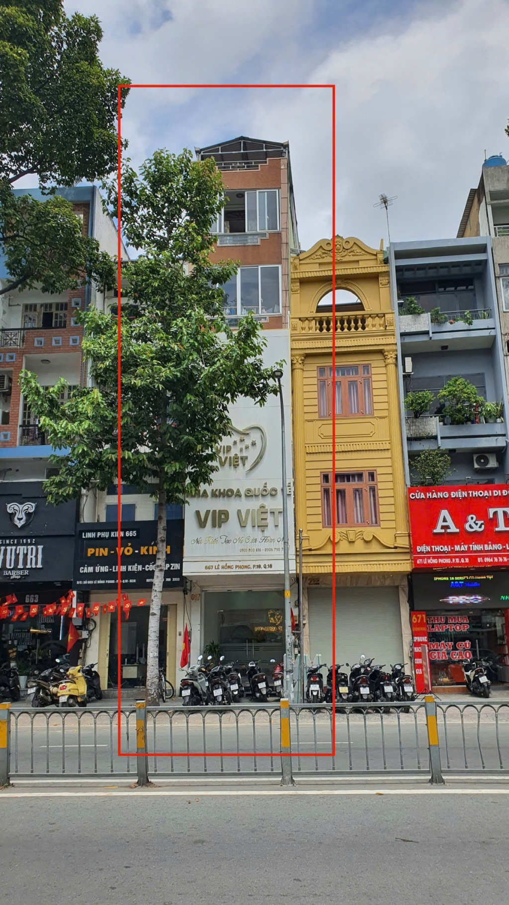 Nhà phố mặt tiền Lê Hồng Phong, Quận 10, 81m² giá 28 tỷ - Kinh doanh sầm uất!