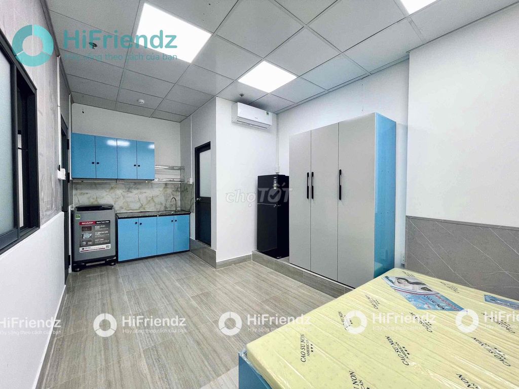 Căn hộ Studio Lê Văn Sỹ 20m² giá 4.7 triệu - Full nội thất, thoáng mát!