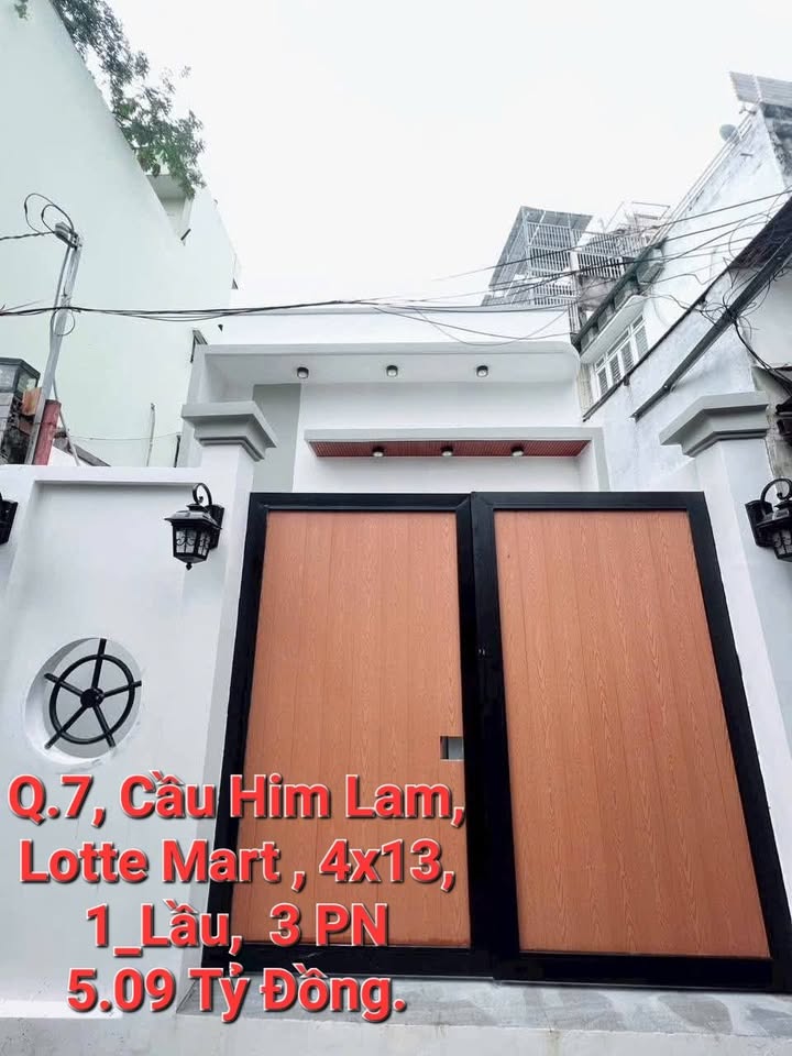 Nhà riêng Quận 7 gần Lotte Mart 52m² - Sẵn sàng vào ở ngay!