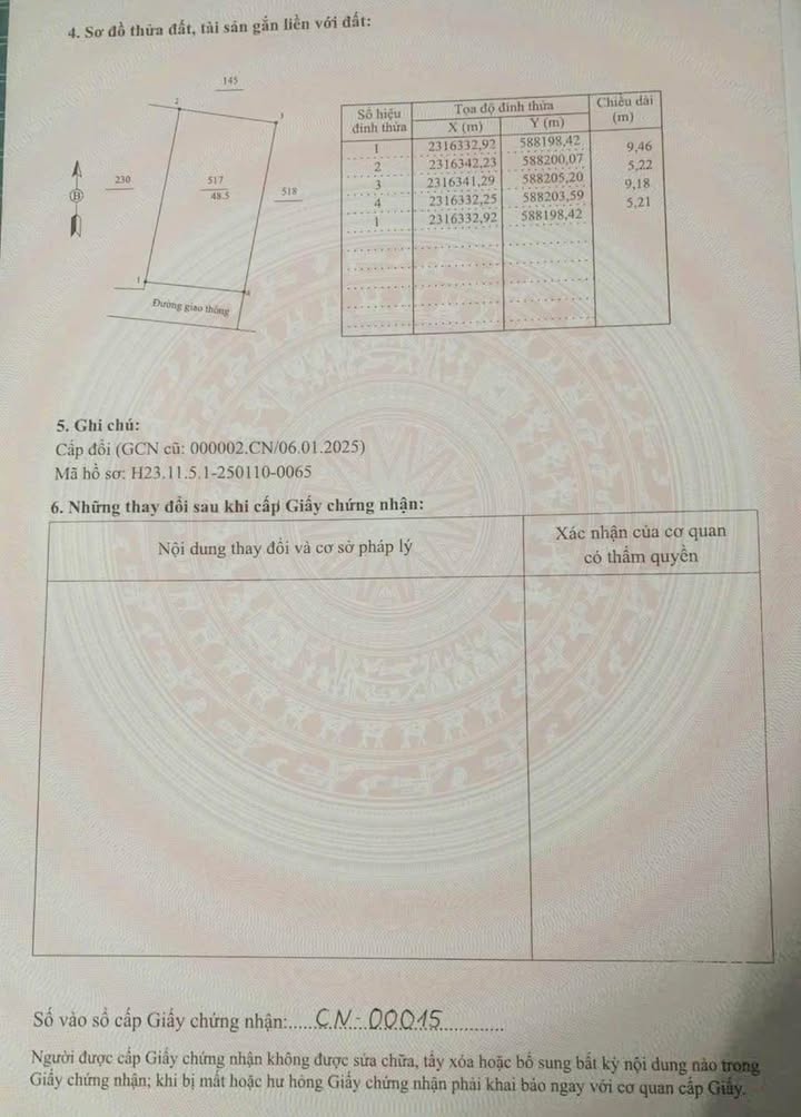 Đất nền Phường Hải Tân - 48,5m² giá chỉ 900 triệu - Cơ hội hiếm có!
