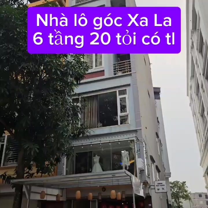 Nhà lô góc KĐT Xa La, 60m² giá 20 tỷ - Kinh doanh sầm uất