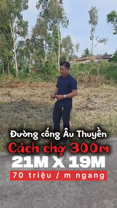Đất nền Cống Âu Thuyền, Cà Mau 399m² giá 2.793 tỷ - Đối diện cụm công nghiệp!