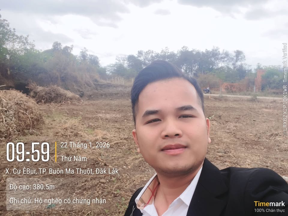 Đất nền Phường Thành Công, Buôn Ma Thuột 500m² giá 800 triệu - Vị trí đắc địa gần ngã 6!