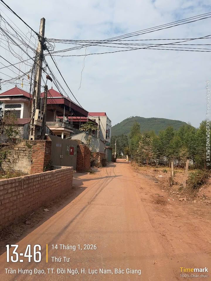 Đất thổ cư 70m² tại Thị trấn Đồi Ngô, Lục Nam - Giá chỉ 1 tỷ!