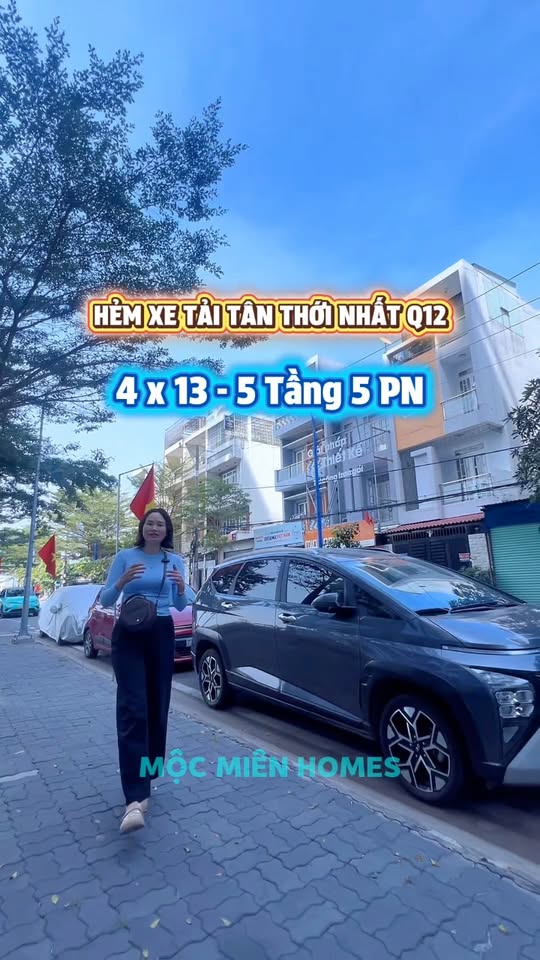 Nhà hẻm xe tải Tân Thới Nhất Q12 52m² giá thỏa thuận - Đầu tư sinh lời ngay!