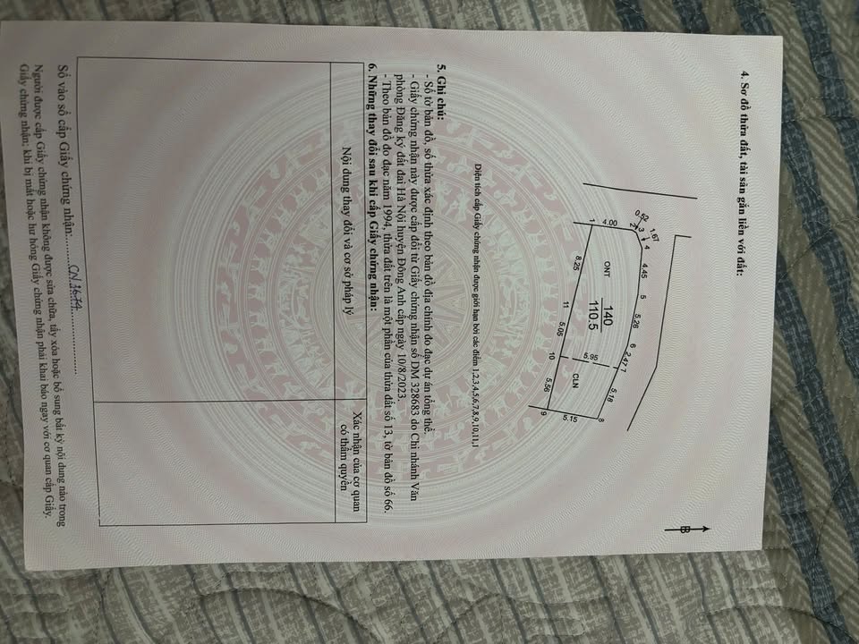 Đất nền thôn Đản Mỗ, Đông Anh 110m² giá 800 triệu - Lô góc 2 mặt tiền!