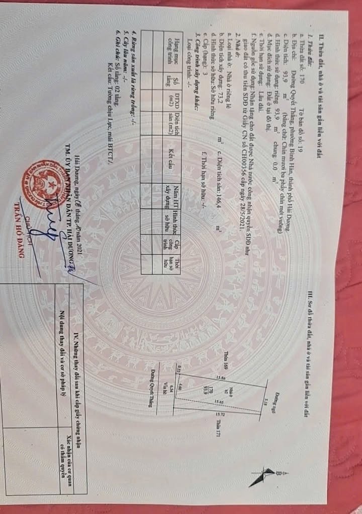 FrontHouse bán lô đất đường Quyết Thắng 93m² giá 5.25 tỷ - Đầu tư sinh lời ngay!