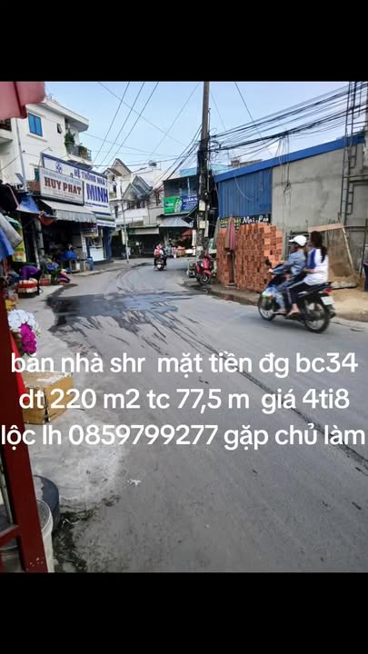 Nhà cấp 4 mặt tiền đường Bình Chuẩn 34, 190m² giá 4.8 tỷ - Cơ hội đầu tư không thể bỏ lỡ!