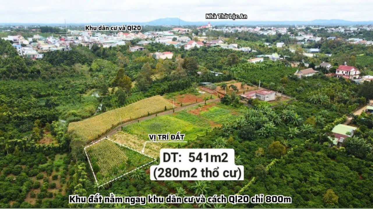 Đất nền Lộc An Bảo Lâm 541m² giá thỏa thuận - Tiềm năng nghỉ dưỡng tuyệt vời!