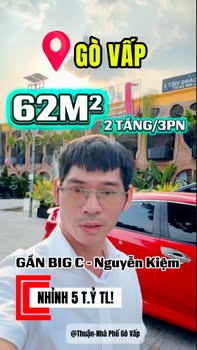 Nhà phố Quang Trung Gò Vấp 62m² giá 5 tỷ - Sẵn sàng vào ở ngay!