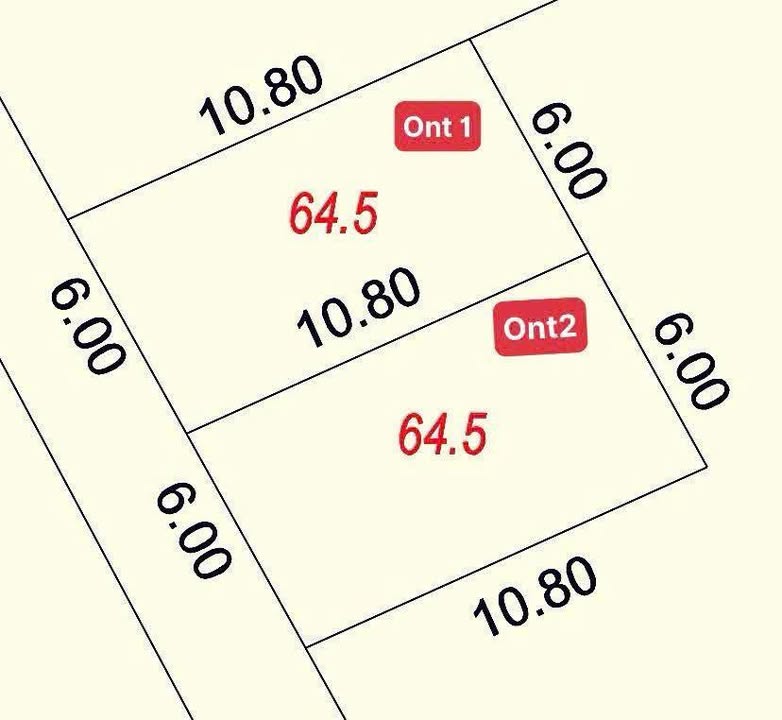 Đất nền Quán Trạch, Văn Giang 64.5m² giá 2 tỷ - Cơ hội đầu tư sinh lời!