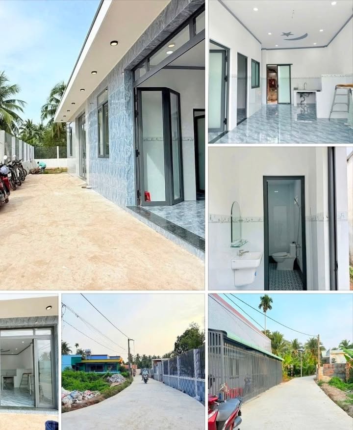 Nhà mới hoàn thiện tại Mỹ Thạnh An 75m² giá 860 triệu - Đường thông xe ô tô tận cửa!
