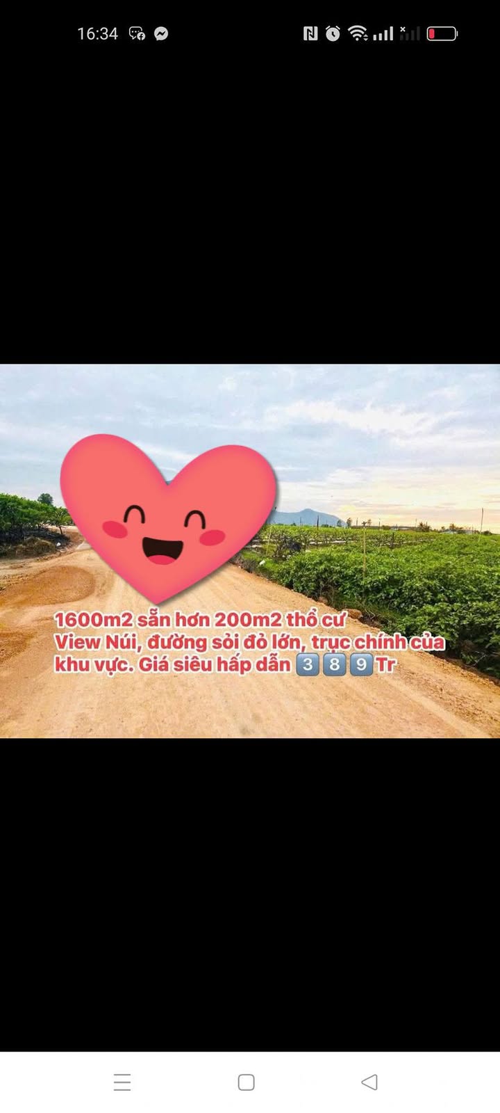 Đất nền Dương Minh Châu Tây Ninh 1600m² chỉ 389 triệu - Giá tốt hiếm có!